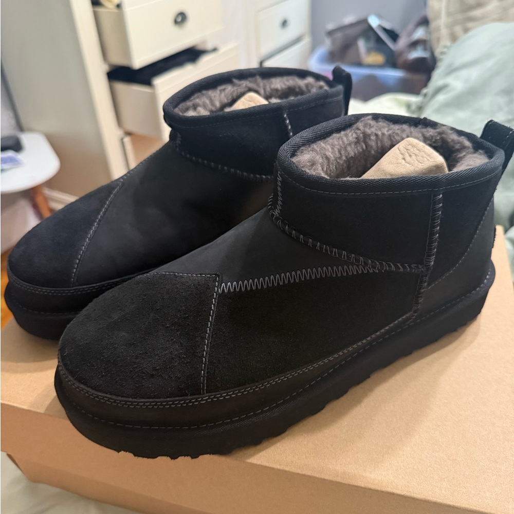 UGG Black Ankle Boots